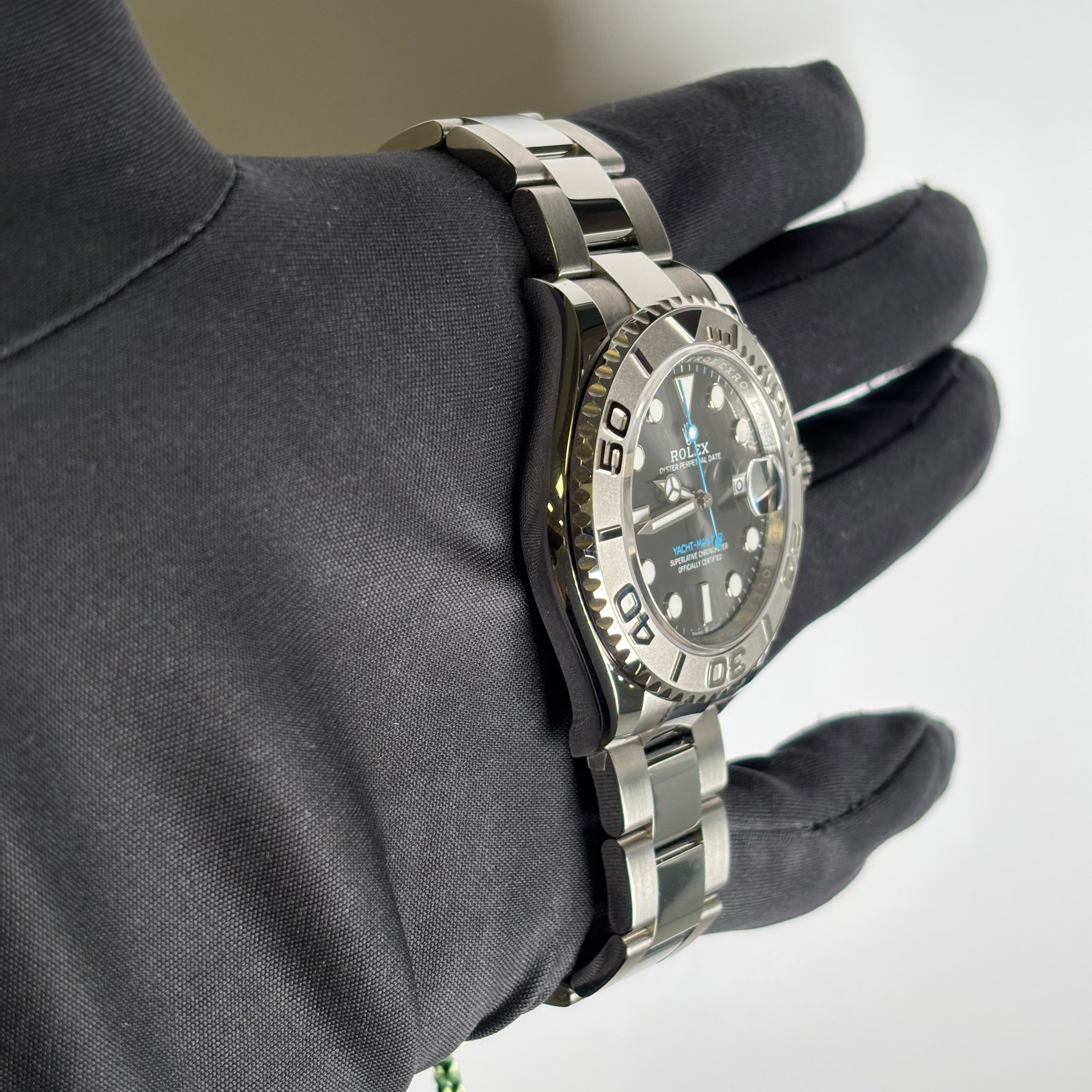 Rolex Yacht-Master 40mm Rhodium Dial Watch Ref# 126622 - Happy Jewelers Fine Jewelry Lifetime Warranty