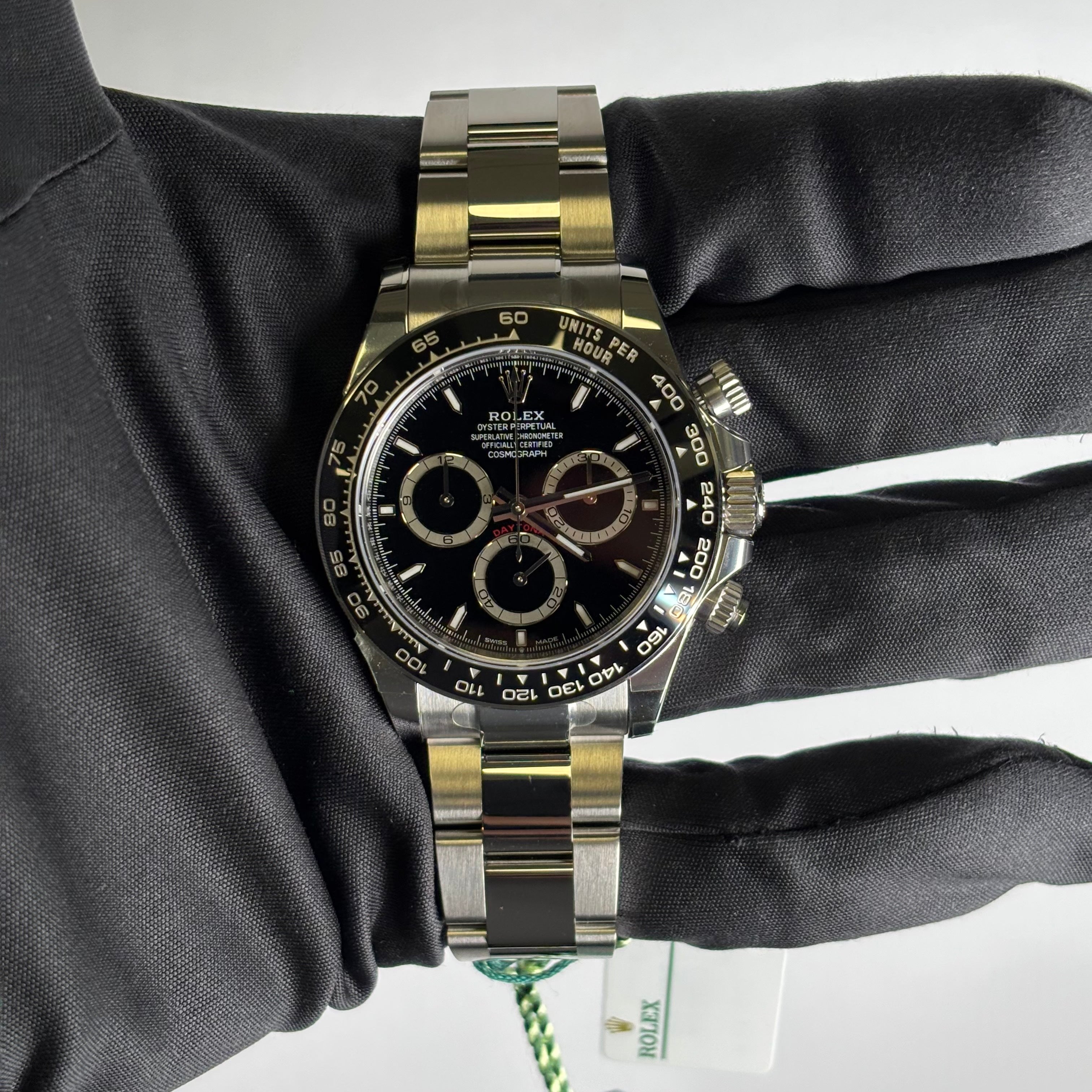 Rolex Daytona 40mm Black Dial Watch Ref# 126500LN - Happy Jewelers Fine Jewelry Lifetime Warranty