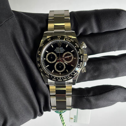 Rolex Daytona 40mm Black Dial Watch Ref# 126500LN - Happy Jewelers Fine Jewelry Lifetime Warranty