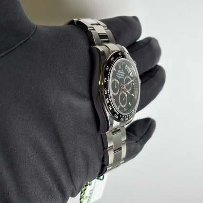 Rolex Daytona 40mm Black Dial Watch Ref# 126500LN - Happy Jewelers Fine Jewelry Lifetime Warranty