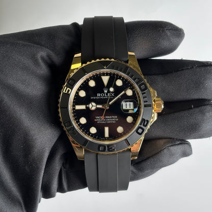 Rolex Yacht-Master 42mm Black Dial Watch Ref# 226658 - Happy Jewelers Fine Jewelry Lifetime Warranty