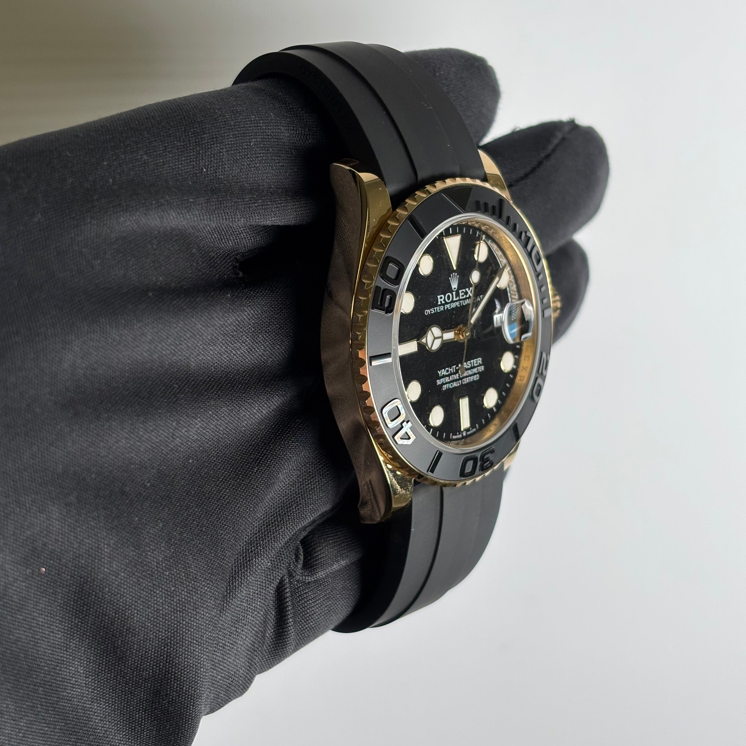 Rolex Yacht-Master 42mm Black Dial Watch Ref# 226658 - Happy Jewelers Fine Jewelry Lifetime Warranty