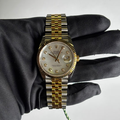 Rolex Datejust 36mm MOP Dial Watch Ref# 126233 - Happy Jewelers Fine Jewelry Lifetime Warranty