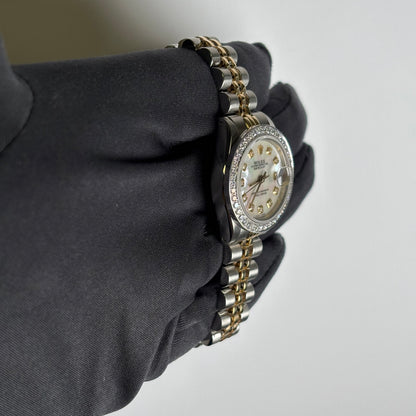 Rolex Datejust 26mm MOP Dial Watch Ref# 69173 - Happy Jewelers Fine Jewelry Lifetime Warranty