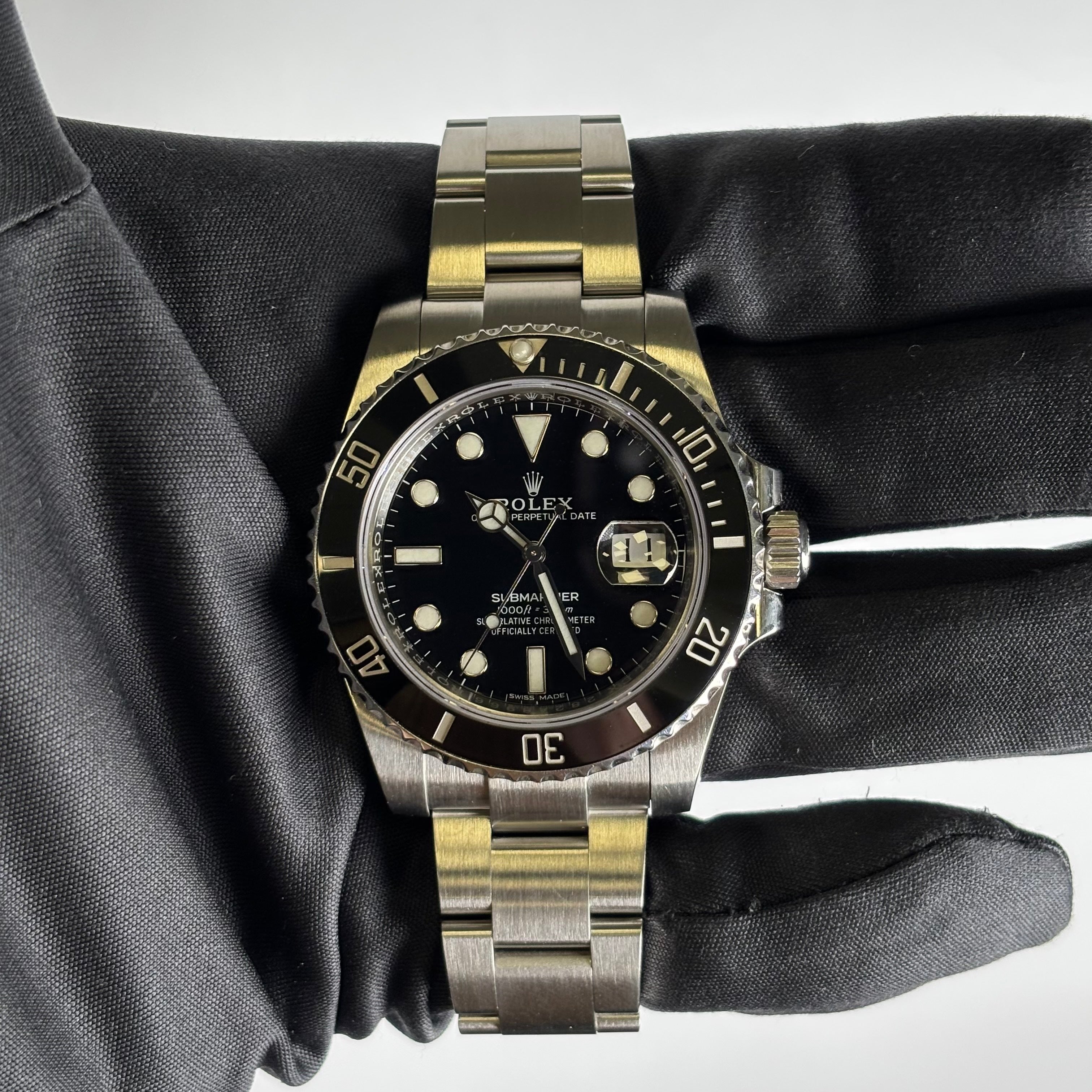 Rolex Submariner 40mm Black Dial Watch Ref# 116610LN - Happy Jewelers Fine Jewelry Lifetime Warranty
