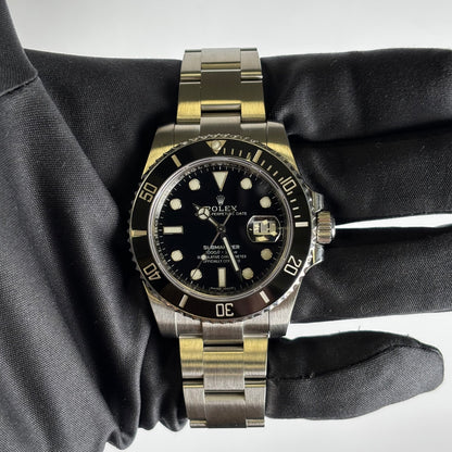Rolex Submariner 40mm Black Dial Watch Ref# 116610LN - Happy Jewelers Fine Jewelry Lifetime Warranty