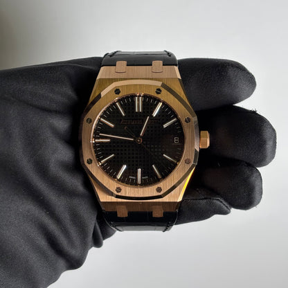 Audemars Piguet Royal Oak 41mm Black Dial Ref# 15510OR.OO.D002CR.02 - Happy Jewelers Fine Jewelry Lifetime Warranty