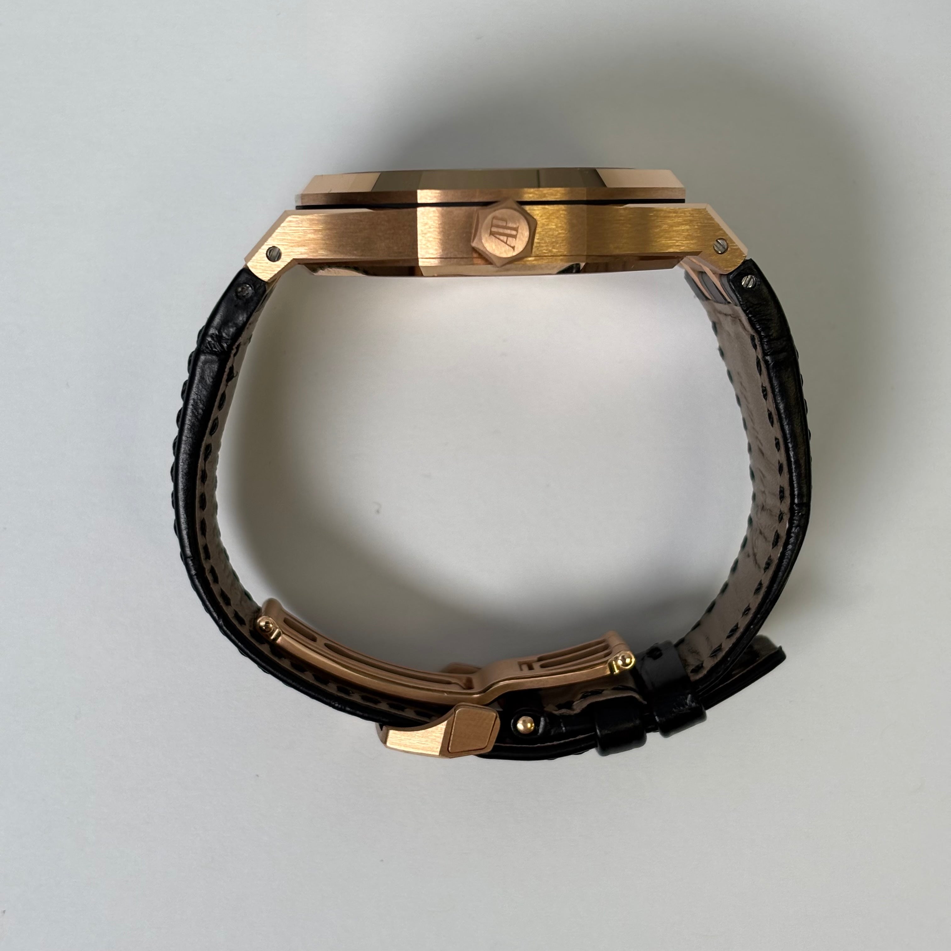 Audemars Piguet Royal Oak 41mm Black Dial Ref# 15510OR.OO.D002CR.02 - Happy Jewelers Fine Jewelry Lifetime Warranty