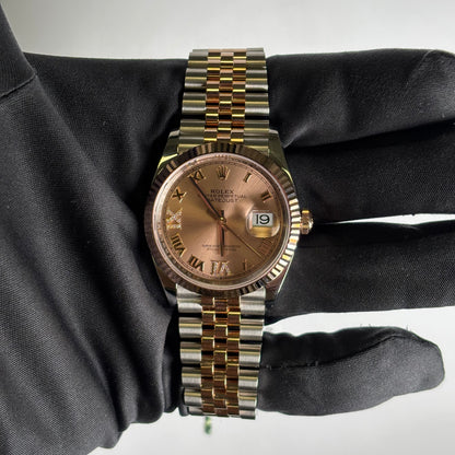 Rolex Datejust 36mm Pink Dial Watch Ref# 126231 - Happy Jewelers Fine Jewelry Lifetime Warranty
