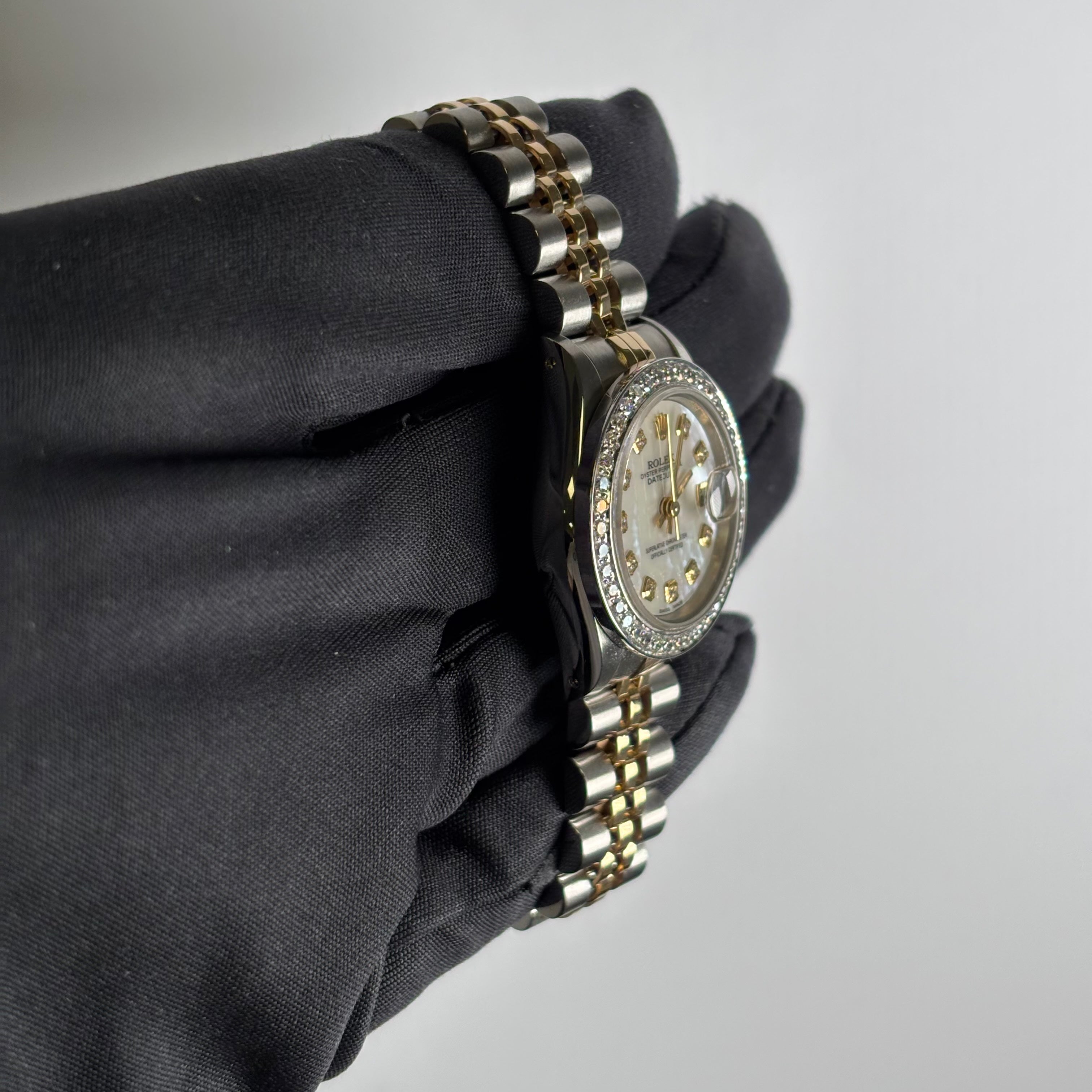 Rolex Datejust 26mm MOP Dial Watch Ref# 69173 - Happy Jewelers Fine Jewelry Lifetime Warranty