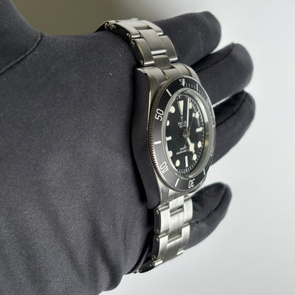 Tudor Black Bay 41mm Black Dial Watch Ref# 7941A1A0NU - Happy Jewelers Fine Jewelry Lifetime Warranty