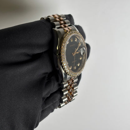 Rolex Datejust 36mm Black Dial Watch Ref# 116231 - Happy Jewelers Fine Jewelry Lifetime Warranty