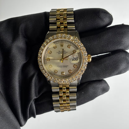 Rolex Datejust 36mm Silver Dial Watch Ref# 1601 - Happy Jewelers Fine Jewelry Lifetime Warranty