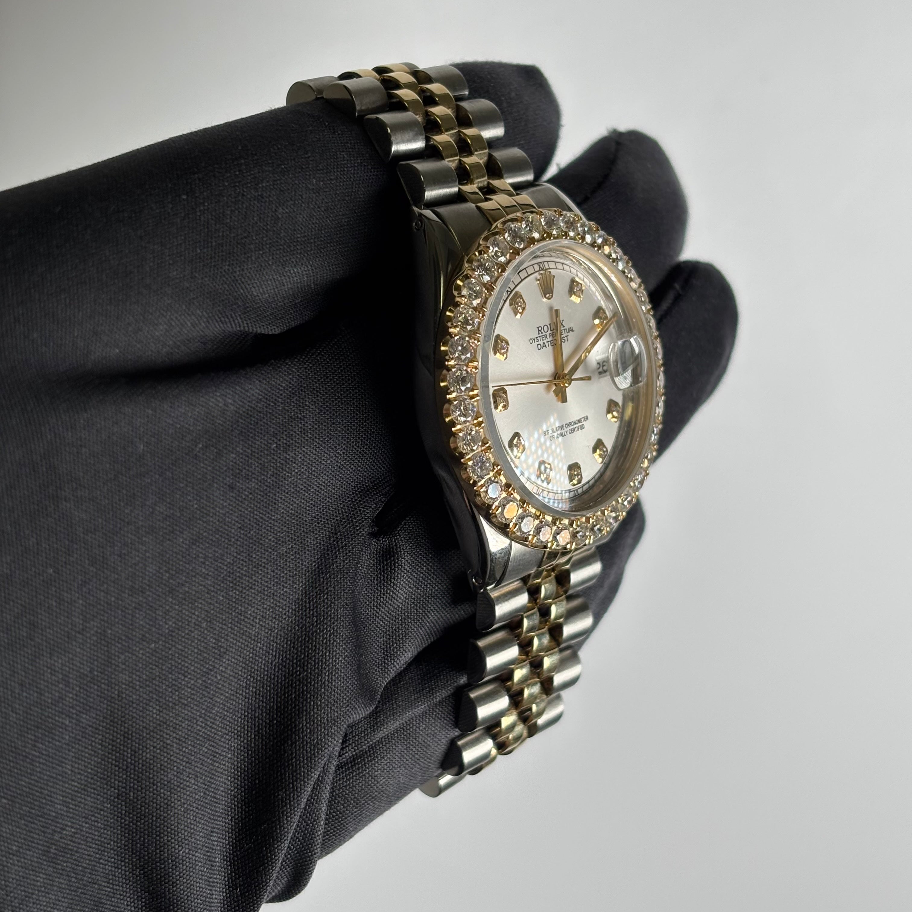 Rolex Datejust 36mm Silver Dial Watch Ref# 1601 - Happy Jewelers Fine Jewelry Lifetime Warranty