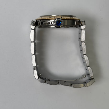 Cartier Pasha 38mm Cream Dial Watch Ref# W31012H3 - Happy Jewelers Fine Jewelry Lifetime Warranty