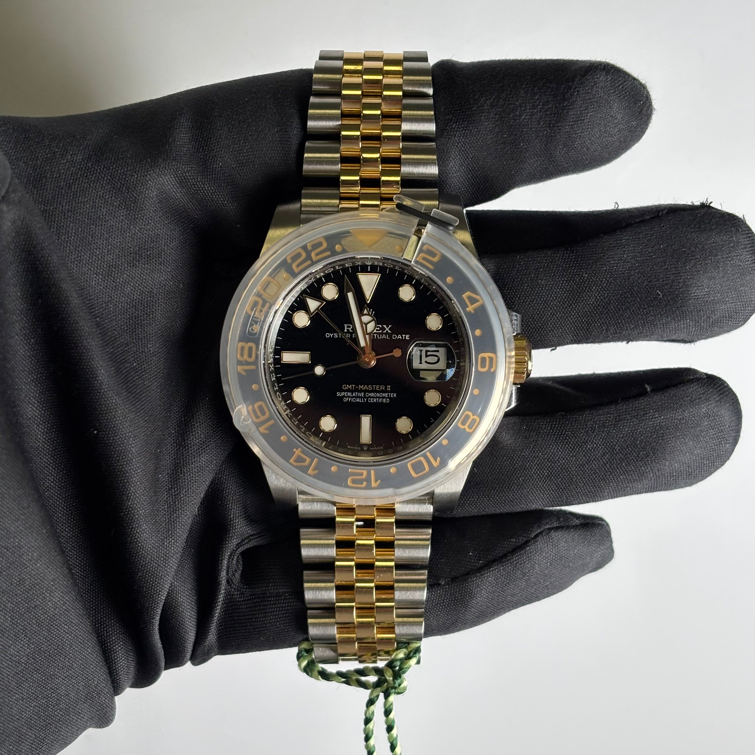 Rolex GMT-Master II 40mm Black Dial Watch Ref# 126713GRNR - Happy Jewelers Fine Jewelry Lifetime Warranty