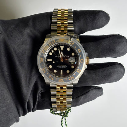 Rolex GMT-Master II 40mm Black Dial Watch Ref# 126713GRNR - Happy Jewelers Fine Jewelry Lifetime Warranty