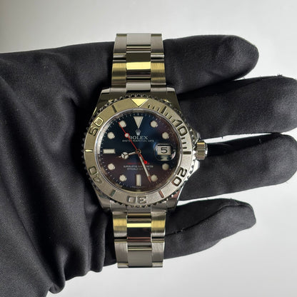 Rolex Yacht-Master 40mm Blue Dial Watch Ref# 116622 - Happy Jewelers Fine Jewelry Lifetime Warranty