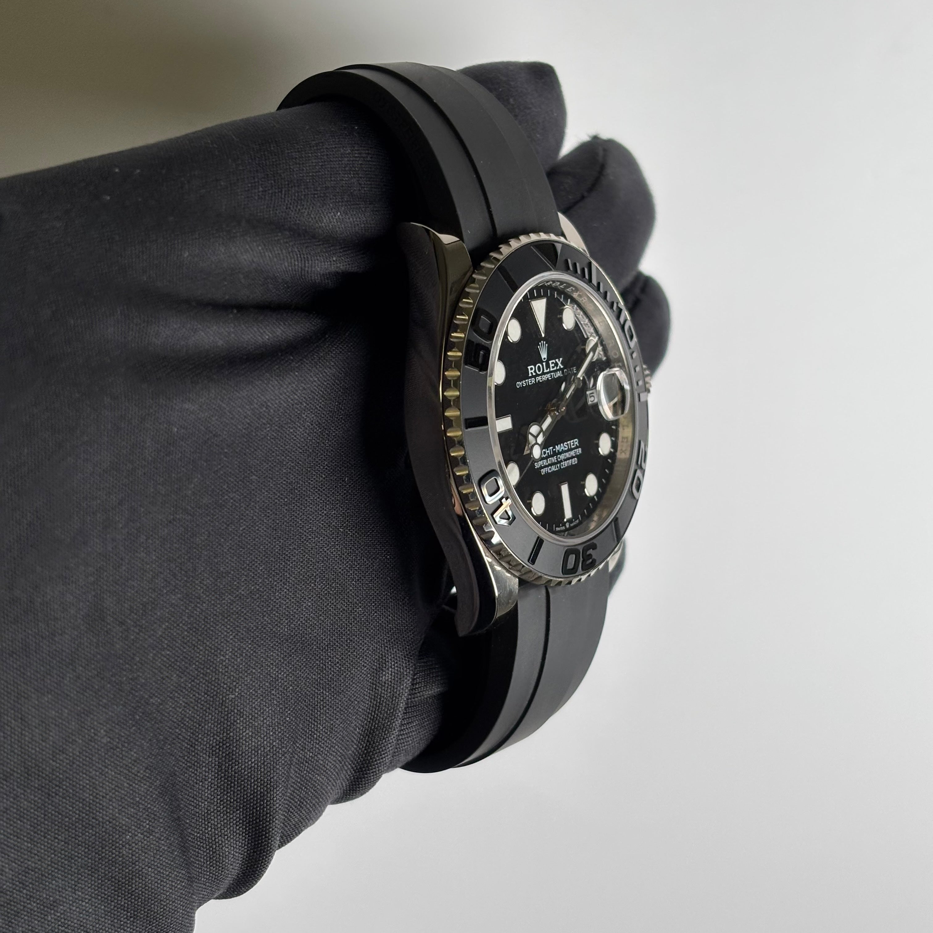 Rolex Yacht-Master 42mm Black Dial Watch Ref# 226659 - Happy Jewelers Fine Jewelry Lifetime Warranty