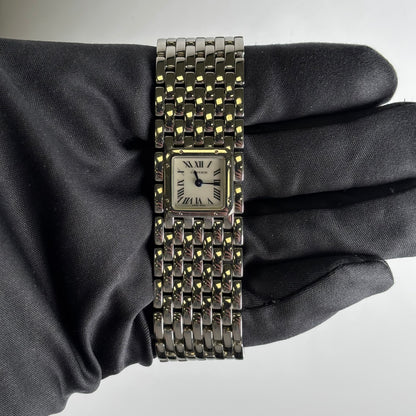 Cartier Panthere 21mm MOP Dial Watch Ref# W61001T9 - Happy Jewelers Fine Jewelry Lifetime Warranty