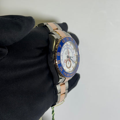 Rolex Yacht-Master II 44mm White Dial Watch Ref# 116681 - Happy Jewelers Fine Jewelry Lifetime Warranty