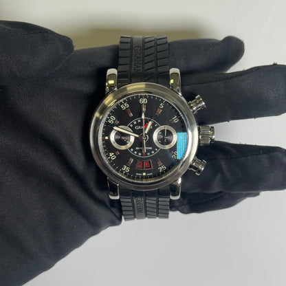 Graham Chronograph 44mm Black Dial Watch Ref# 2GSIAS - Happy Jewelers Fine Jewelry Lifetime Warranty