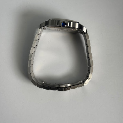 Cartier Santos 39.8mm Green Dial Watch Ref# WSSA0062 - Happy Jewelers Fine Jewelry Lifetime Warranty