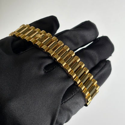 Rolex Day-Date 36mm MOP Dial Watch Ref# 128348RBR - Happy Jewelers Fine Jewelry Lifetime Warranty