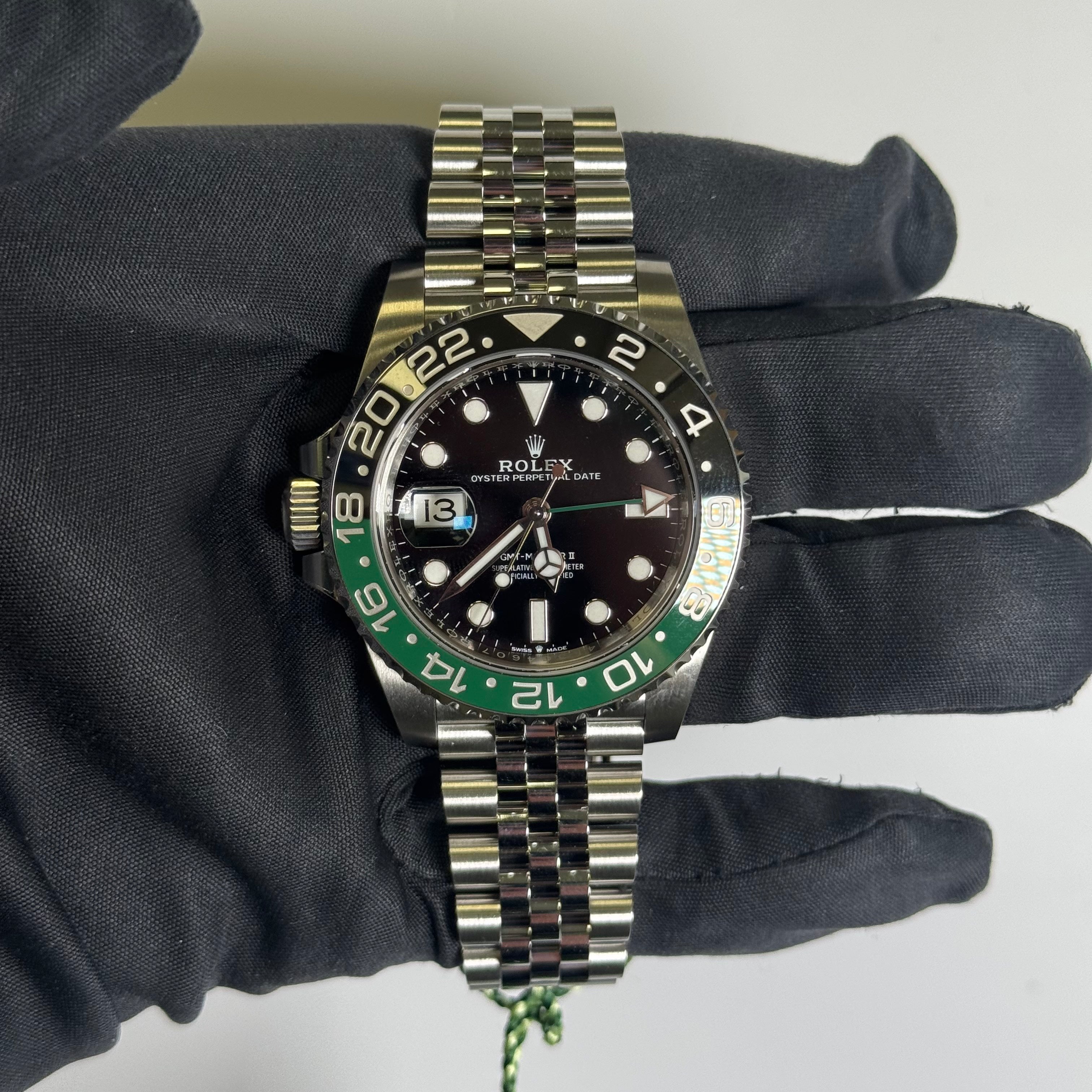 Rolex GMT-Master II 40mm Black Dial Watch Ref# 126720VTNR - Happy Jewelers Fine Jewelry Lifetime Warranty