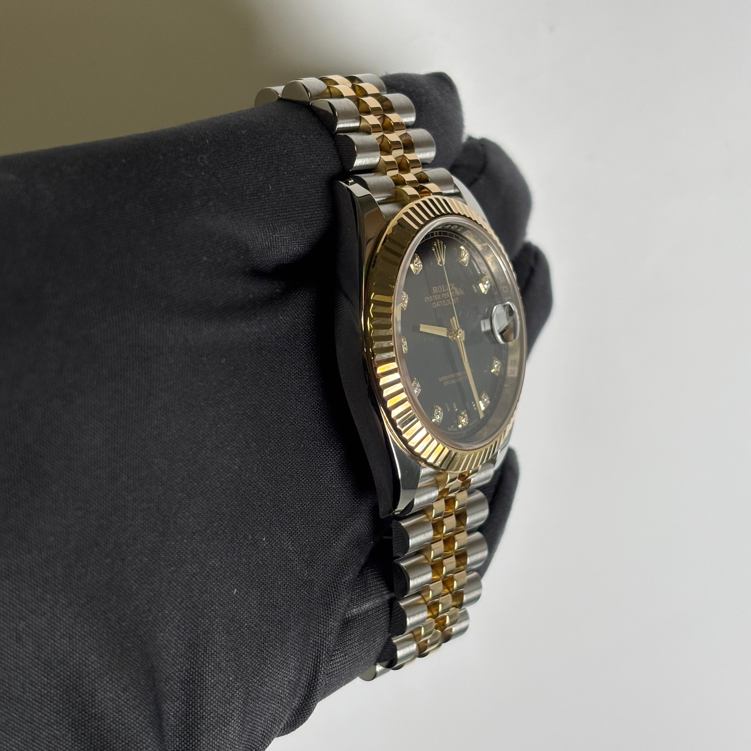 Rolex Datejust 41mm Black Dial Watch Ref# 126333 - Happy Jewelers Fine Jewelry Lifetime Warranty