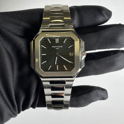 Patek Philippe Cubitus 45mm Green Stick Dial Watch Ref# 5821/1A-001 - Happy Jewelers Fine Jewelry Lifetime Warranty