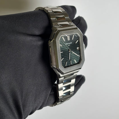 Patek Philippe Cubitus 45mm Green Stick Dial Watch Ref# 5821/1A-001 - Happy Jewelers Fine Jewelry Lifetime Warranty