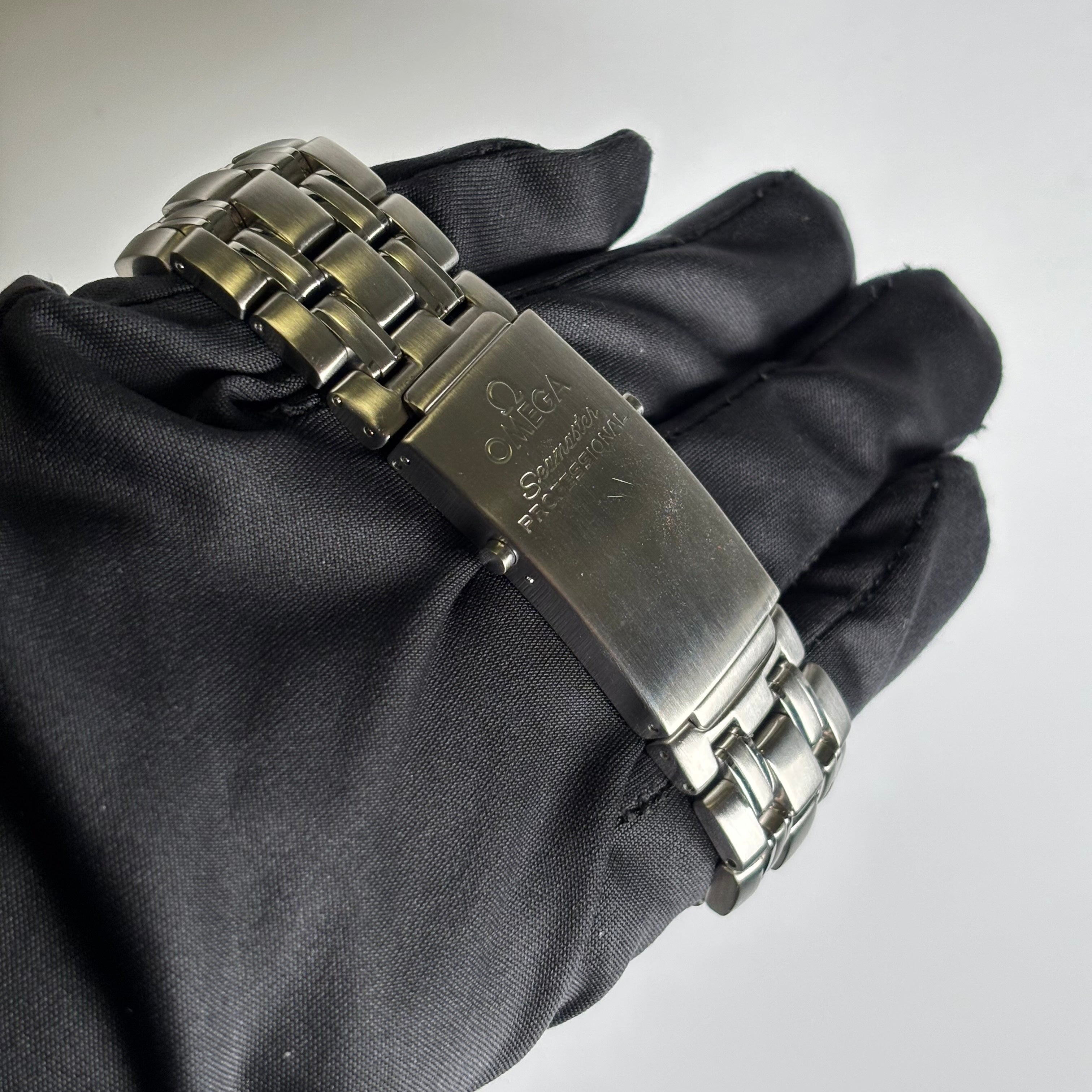 Omega Seamaster 41.5mm Blue Dial Watch Ref# 2598.80.00 - Happy Jewelers Fine Jewelry Lifetime Warranty