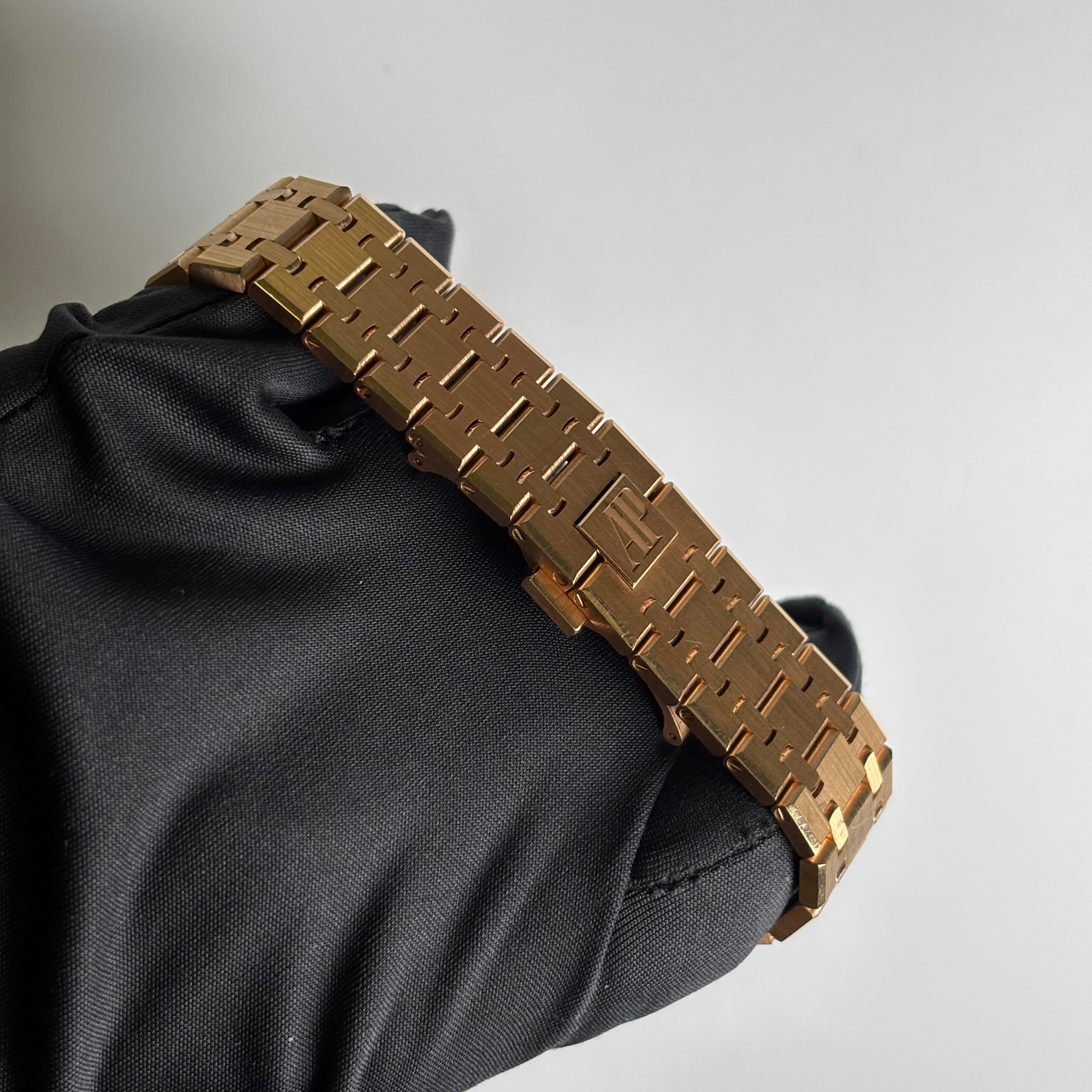 Audemars Piguet Royal Oak 41mm Blue Dial Watch Ref# 26730OR.OO.1320OR.02 - Happy Jewelers Fine Jewelry Lifetime Warranty