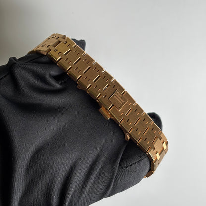 Audemars Piguet Royal Oak 41mm Blue Dial Watch Ref# 26730OR.OO.1320OR.02 - Happy Jewelers Fine Jewelry Lifetime Warranty