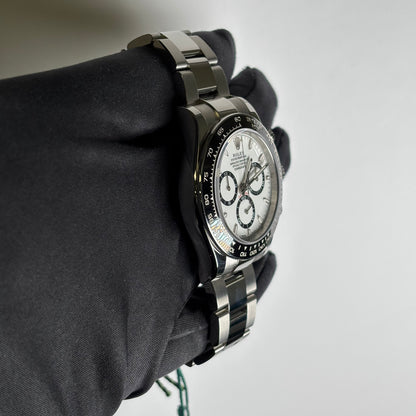 Rolex Daytona 40mm White Dial Watch Ref# 126500LN - Happy Jewelers Fine Jewelry Lifetime Warranty
