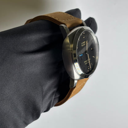 Panerai Luminor 44mm Black Dial Watch Ref# PAM01312 - Happy Jewelers Fine Jewelry Lifetime Warranty