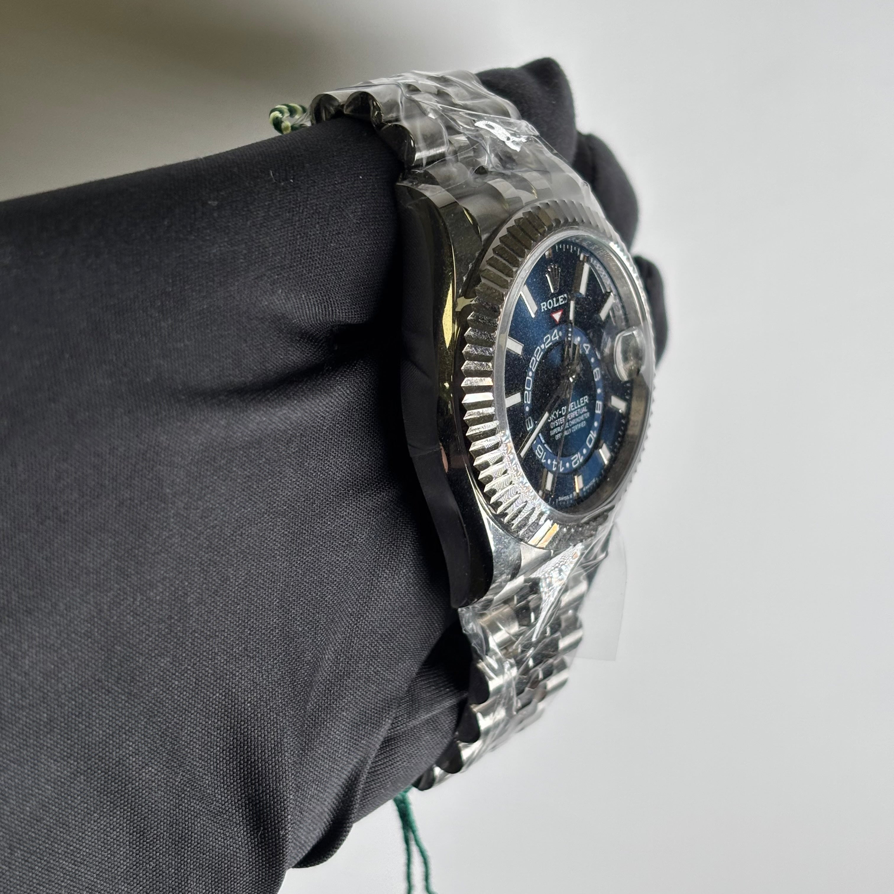 Rolex Sky-Dweller 42mm Blue Dial Watch Ref# 336934 - Happy Jewelers Fine Jewelry Lifetime Warranty