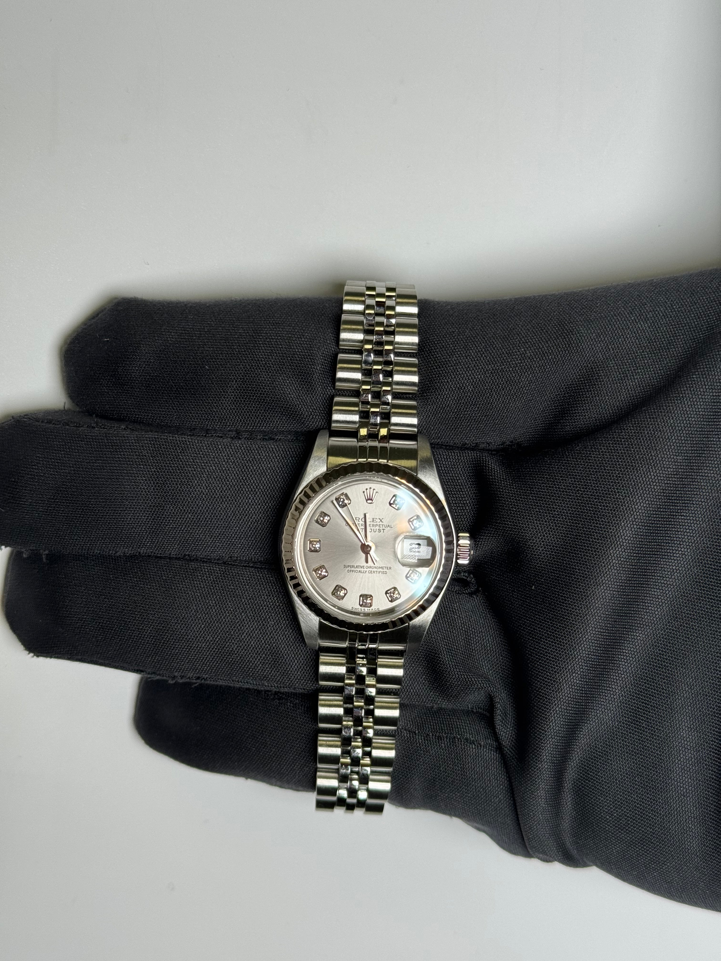 Rolex Datejust 26mm Silver Dial Watch Ref# 79174 - Happy Jewelers Fine Jewelry Lifetime Warranty