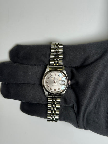 Rolex Datejust 26mm Silver Dial Watch Ref# 79174 - Happy Jewelers Fine Jewelry Lifetime Warranty