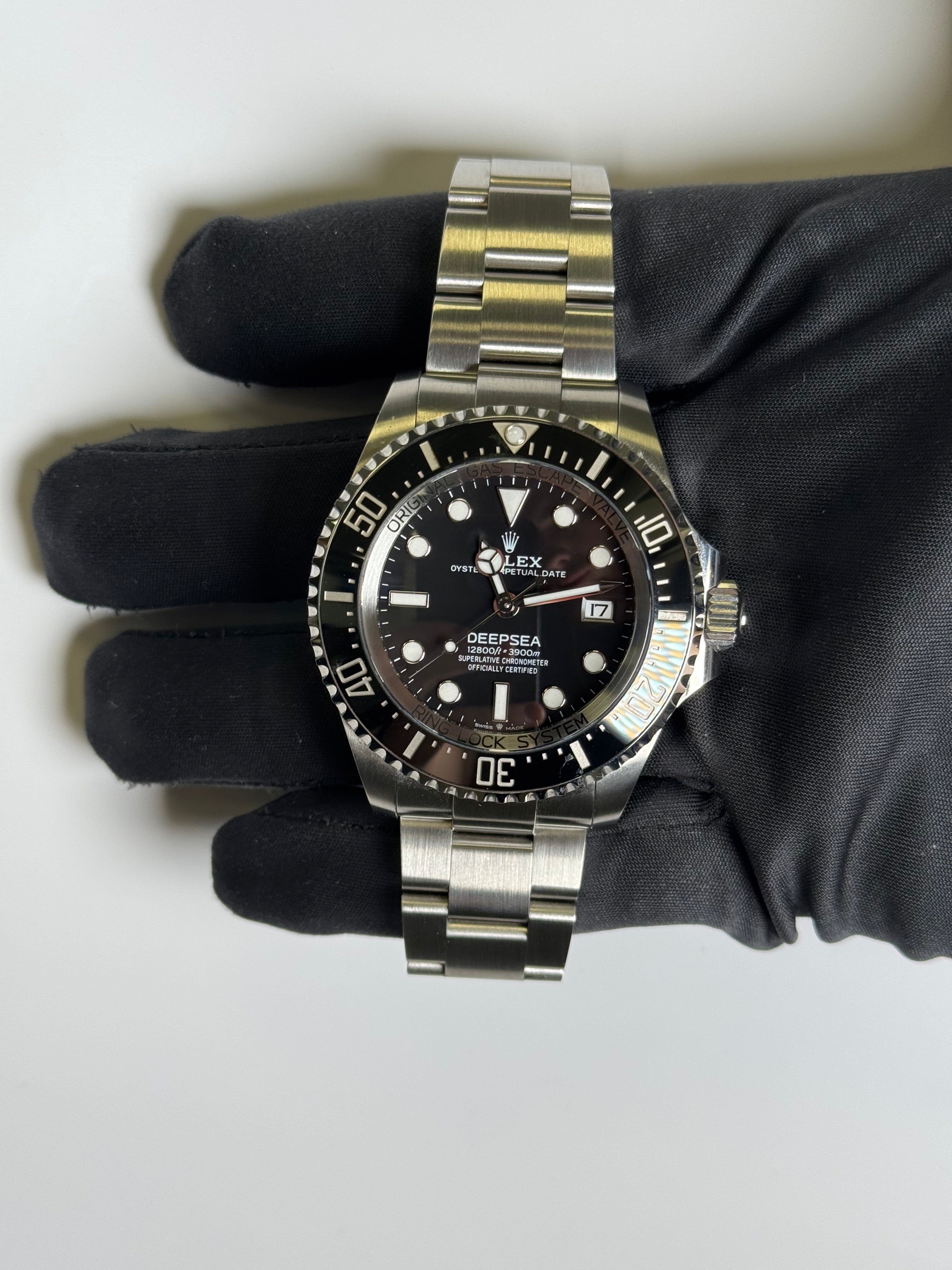 Rolex Sea-Dweller 44mm Black Dial Watch Ref# 136660 - Happy Jewelers Fine Jewelry Lifetime Warranty