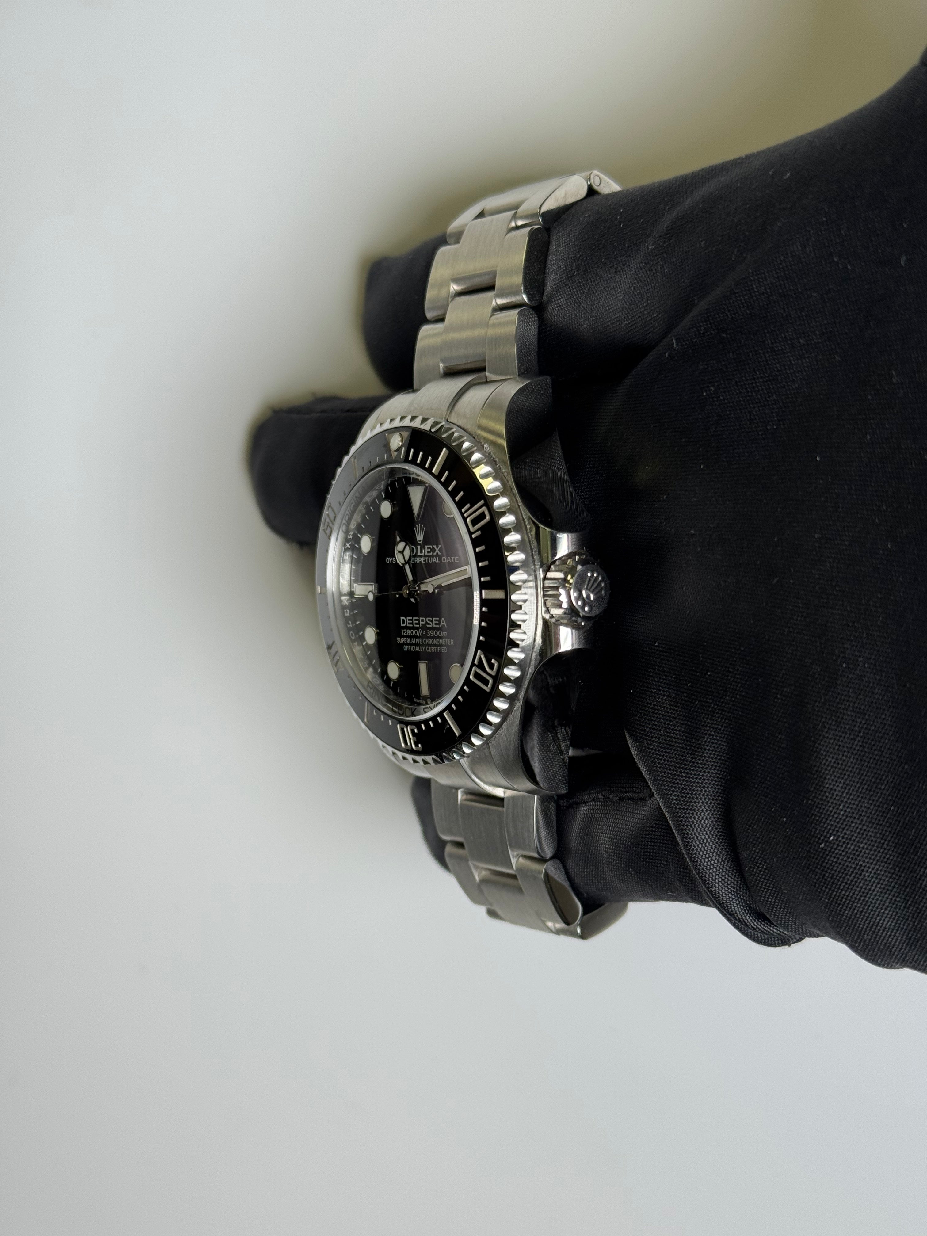 Rolex Sea-Dweller 44mm Black Dial Watch Ref# 136660 - Happy Jewelers Fine Jewelry Lifetime Warranty