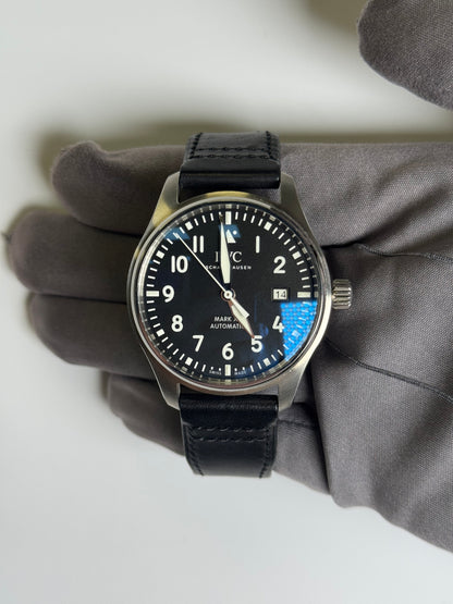 IWC Pilot's 40mm Black Dial Watch Ref# IW328201 - Happy Jewelers Fine Jewelry Lifetime Warranty