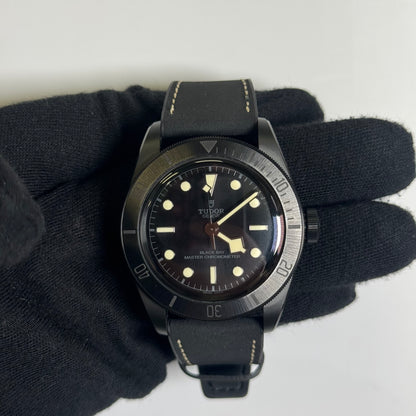Tudor Black Bay 41mm Black Dial Watch Ref# 79210CNU - Happy Jewelers Fine Jewelry Lifetime Warranty