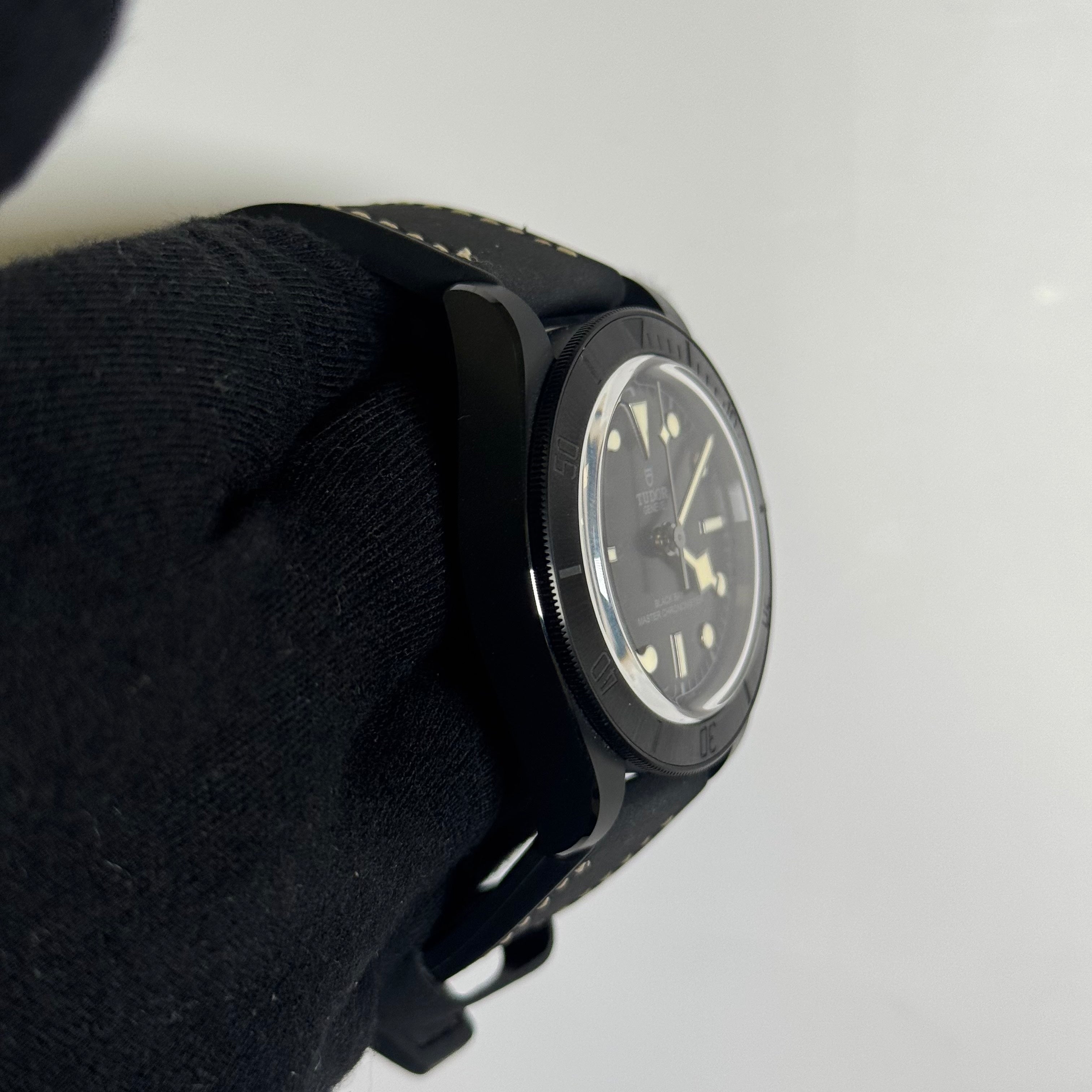 Tudor Black Bay 41mm Black Dial Watch Ref# 79210CNU - Happy Jewelers Fine Jewelry Lifetime Warranty