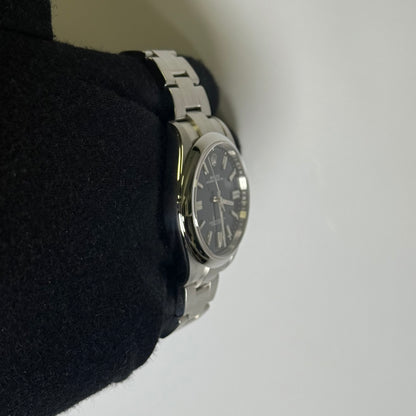 Rolex Oyster Perpetual 41mm Blue Dial Watch Ref# 124300 - Happy Jewelers Fine Jewelry Lifetime Warranty