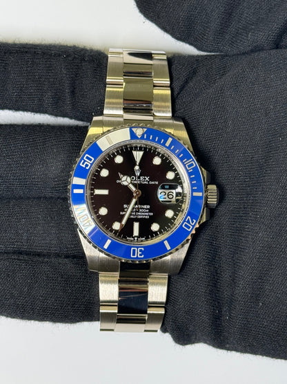 Rolex Submariner 41mm Black Dial Watch Ref# 126619LB - Happy Jewelers Fine Jewelry Lifetime Warranty
