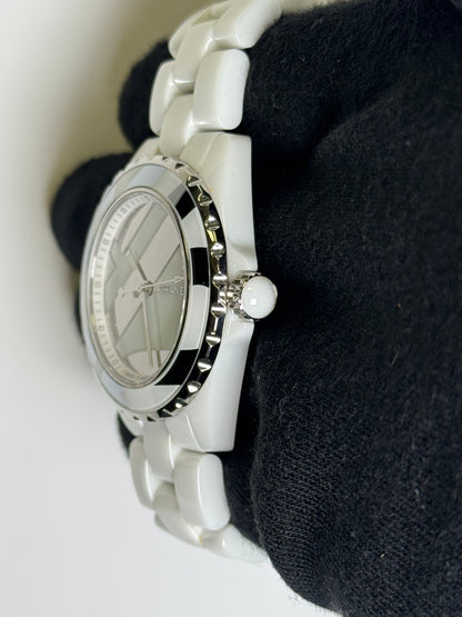 Chanel J12 38mm White Dial Watch Ref# H5582 - Happy Jewelers Fine Jewelry Lifetime Warranty