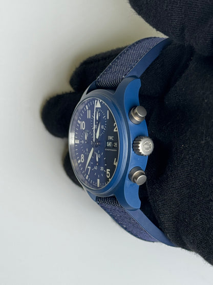 IWC Pilot's 42mm Blue Dial Watch Ref# IW389404 - Happy Jewelers Fine Jewelry Lifetime Warranty