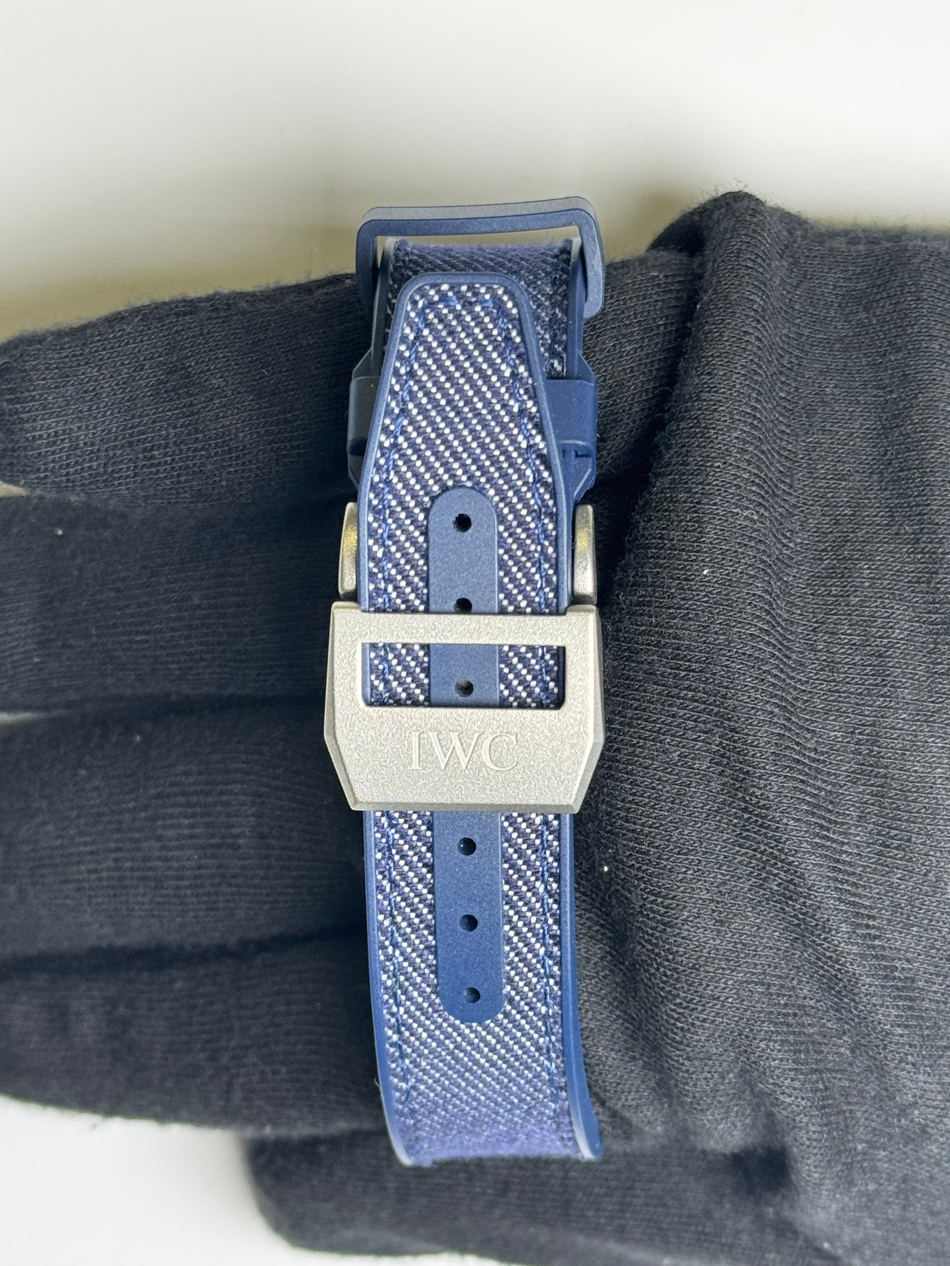 IWC Pilot's 42mm Blue Dial Watch Ref# IW389404 - Happy Jewelers Fine Jewelry Lifetime Warranty